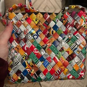 Colorful Woven Women Bag